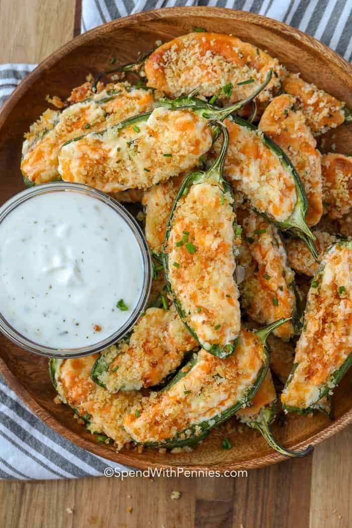 Jalapeno Poppers in a bowl