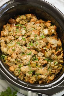 crockpot stuffing